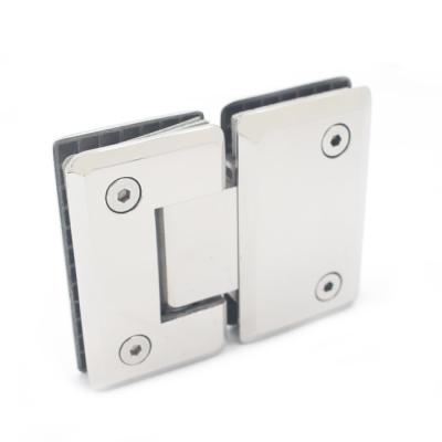 China High Strength 180 Degree Shower Hinge Bevel Edge Bathroom Shower Door Hinge for sale