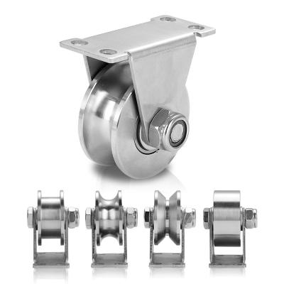 China Easy Installation 304 Stainless Steel Tripod Track Wheel for sale