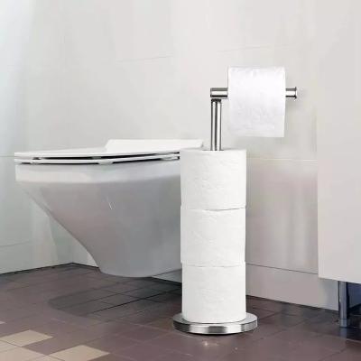 China Best Price Modern Stainless Steel Toilet Paper Holder Stand for sale