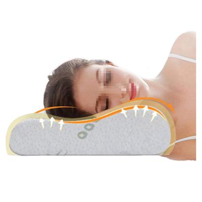 China Bamboo Foam Pillow Memory Cutout Deep Sleep Cervical Orthopedic Neck Rest Washable Hypoallergenic Soft Support Pillow for sale