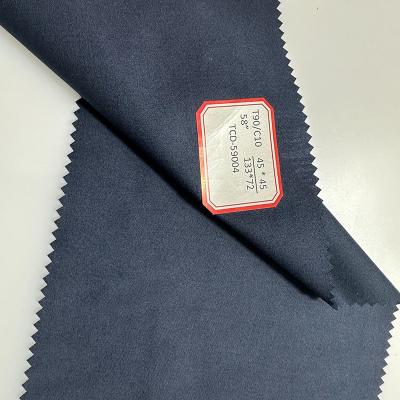 China 90/10 TC Poplin Stoff 133*72TC 45 Zählung 13372 Polyester Baumwolle zu verkaufen