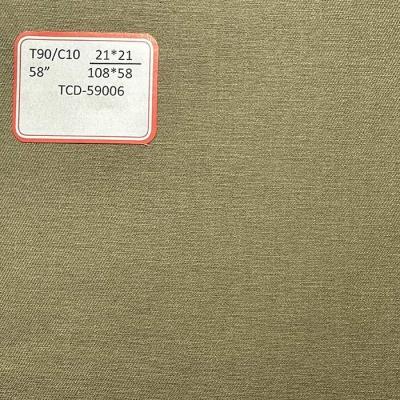 China 21*21 108*58 150cm TC Twill Stoff 90/10 für Leinwandbeutel zu verkaufen