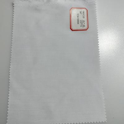 China Bleached Polyester TC Cotton T90/C10 45*45 133*72 150CM TC Polyester Cotton for sale