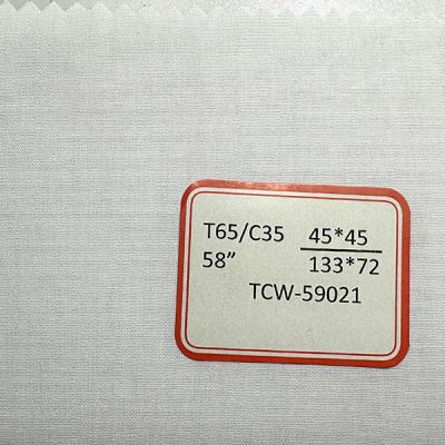 China Polyester/Baumwolle Mischung TC13372 TC Stoff Poplin Gewebe zu verkaufen