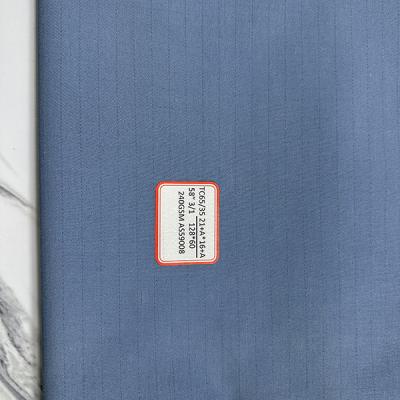 Chine 128*60 Polyester antistatique 240Gsm Tissu de gaze de coton sur mesure à vendre