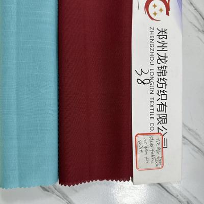 Chine Textiles Wholesale Yarn Dyed 80/20 TR 142gsm Woven Fabric For Clothing à vendre