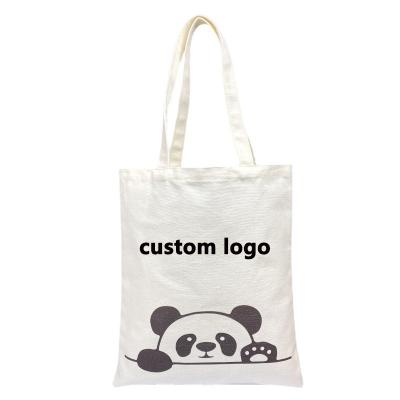 China Custom Canvas Bag Processing Custom Logo Advertising Canvas Bag Supermarket Cotton Portable Training Shopping Shopping Bag Custom LOGO for sale