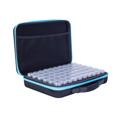 China Shockproof Storage Box Carry Case Holder Hand Bag Bottles 5D Diamond Painting Box Tool Container Goods 60 New Modern Zipper Design for sale