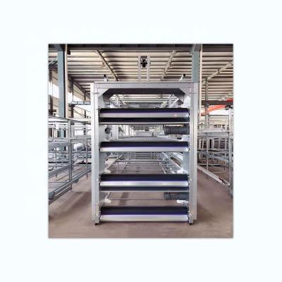 China Chicken farming and harvesting can work at the same time factory wholesale price H type automatic 3 rows chicken poultry broiler cage for chicken farm for sale