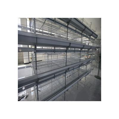 China Cost Effective Cages Farms 3 Or 4 Layers Are Available H Type Automatic Poultry Chicken Pullet Rearing Cage for sale