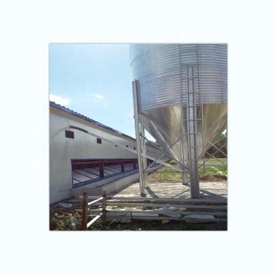 China Durable factory wholesale price grain silo poultry farm silo system for chicken pig house for sale