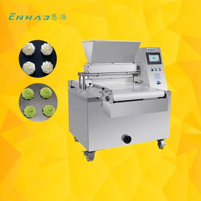 China Food Beverage shops Applicable Industries low price macaroni pasta eclair depositor cookie making machine Te koop