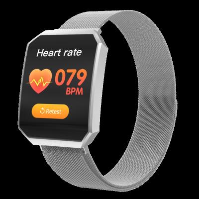 China 2021 Smart Touch Screen Watch Alarm Reminder Blood Oxygen Monitoring One-Click 2021 Physical Examination Wach for sale