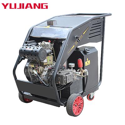 China Hot water 15hp 4350psi 300bar gasoline engine hot water steam pressure washer for sale