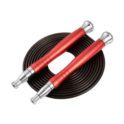 China Aluminum Alloy High Speed ​​Jump Winding Non Supporting Jumping Rope Fitness Aluminum Alloy Screw Design Adjustable Jump Rope Non for sale