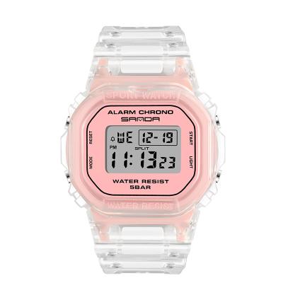 China Hot Sale 2009 Style Alarm SANDA 2009 Style Sports Watch Multifunctional Waterproof G Wristwatch Fitness Digital Watch for sale