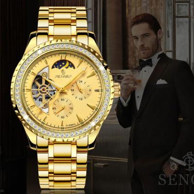 China Luxury Men's Business Date SN179 Fashion Automatic Watch Jewelry Automatic Mechanical Tourbillon Watches for sale