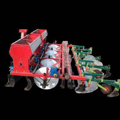 China Vegetable 3 Rows Ridge 6 Ridging Seeder Fertilizer 3 Row Plastic Film Mulch Machine Seeder for sale