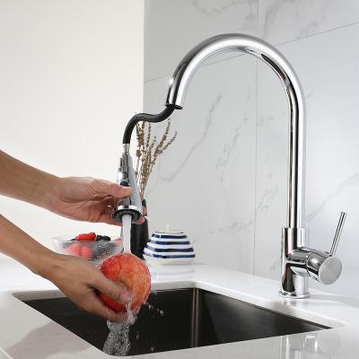 China Thermostatic Faucets Taps Manufacturer High Quality Copper Kitchen Sink Faucet Modern Health Pull Out Cupc Kitchen Faucet for sale