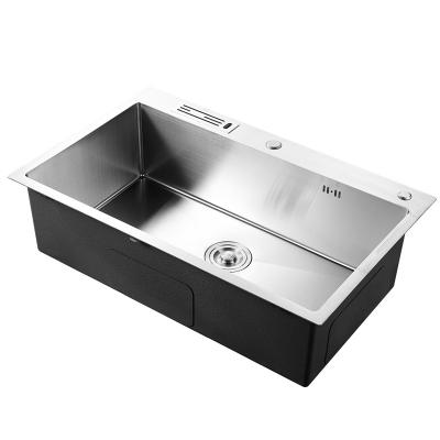 China New Design Stainless Steel Faucet Modern High Quality Kitchen Double Sink Handmade Kitchen Sink Without Bowl for sale