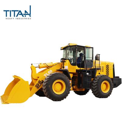 China Hotels tl50 5ton heavy wheel loader excavator wheel truck shovel front end 5ton front end loader for sale