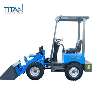 China Titan Factory TL04 Mini Wheel Loader 400kg Electric Wheel Loader Hotels Electric Gearbox Electric Wheel Loader For Sale for sale