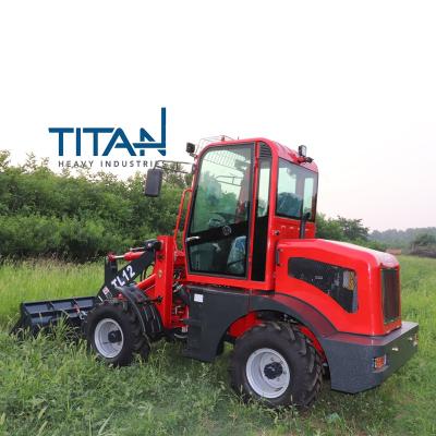 China Hotels China Mini Backhoe Hydraulic Loader Wheel Loader Digger For Sale for sale