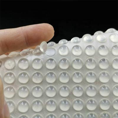 China 3D Rubber Clear Sticker Silicone Self Adhesive Floor Protectors Anti Scratch Furniture Self Adhesive Bumper Pads for sale