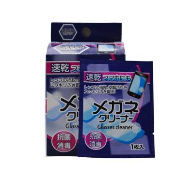 China Best Quality Simple Alcohol Wet Cleaning Cloth For Phone Screen Cleaning for sale