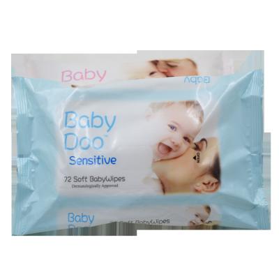 China Baby Home Wholesale Organic Biodegradable Wet Cloth Factory Price Disposable Baby Wipes for sale