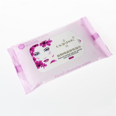 China Tear-Resistant Makeup Removal Use Alcohol Free Facial Wipes For Feminine / Women for sale