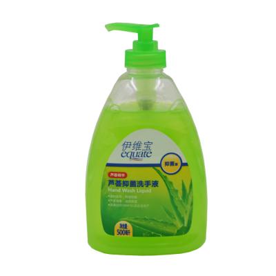 China Wholesale Custom Scent Antibacterial Basic Cleaning Hand Wash Green Liquid Soap for sale