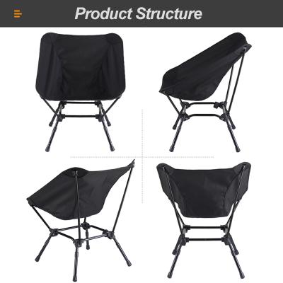 China Tianye Modern Design Lightweight Aluminum Tube New Four Leg Structure Folding Chair For Outdoor Camping Picnic for sale