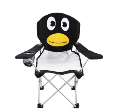 China Chinese The Penguin Cartoon Chair OEM Camping Chair Folding Outdoor Baby Chair For Children for sale