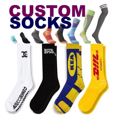 China (3) QUICK DRY Custom Your Own Design High Quality Cotton Socks 100% Custom Logo Socks Business Men Socks for sale