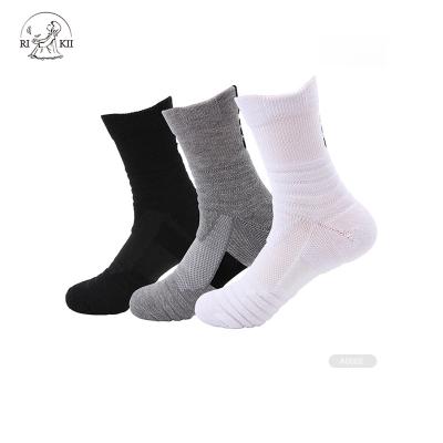 China JD- A043 QUICK DRY Mens Sports Socks Gray Gray Sports Socks for sale