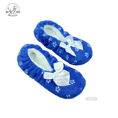 China JD- H050 QUICK DRY fluffy slipper socks home socks shear striped socks for sale