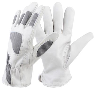 China KKOYING Protective Work Gloves Work Gloves Bulk Comfortable Leather Heavy Duty Construction Cuff Work Gloves Supplier for sale