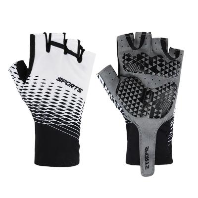 China Fitness Amazon Top Selling Breathable Sports Gym Half Finger Wear Resistant Gloves For Fitness for sale