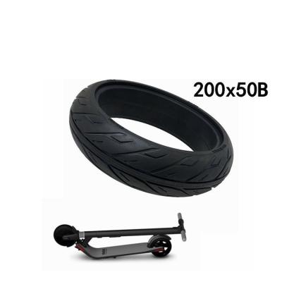 China Wholesale Anti-Explosion Electric Scooter Tire Size 8 Inch 200*50 Wheel Replacement Solid Tire For ES1 ES2 ES4 Electric Scooters for sale