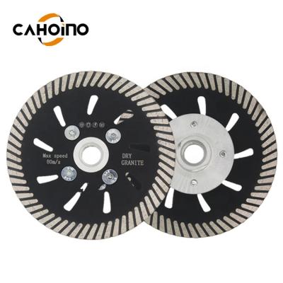 China 2019 Hot Sale Stone 4 Inch 105MM Turbo Diamond Saw Blades With Flange For Granite for sale