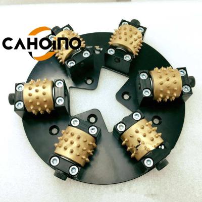 China Grinding for Lichi CAHOINO Double Layer Diamond Bush Hammer Roller Concrete Outdoor Stone Grinding Tools for sale