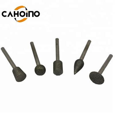 China Grinding Tool For Cheap Price Ceramic Stone Carving Tools Diamond Coated Burrs For Glass for sale