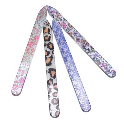 China Finger Care and Wholesale Custom Price Professional Art Nail Glass File Colorful,Nail Flass File Crystal,Portable Nail File Salon Glass Custom for sale