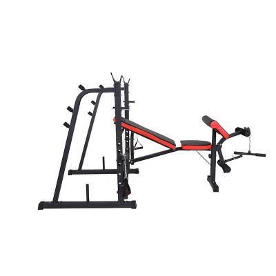 China Morden RBT New Design Multi Training Integrated Heavy Duty Weightlifting Bench Into One Set for sale