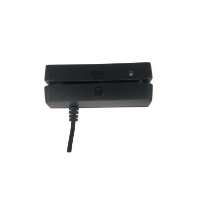 China ABS magnetic stripe reader rs232 usb MSR cheap card reader for POS system for sale