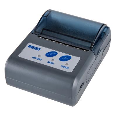 China UTF-8 support 58mm black and white Arabic printing mini portable thermal receipt printer for taxi receipt printing for sale