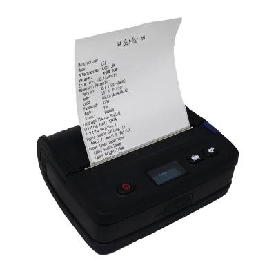 China 72mm Label Printer 104mm Barcode Printer Tender Roll Express Thermal Sticker Printer for sale