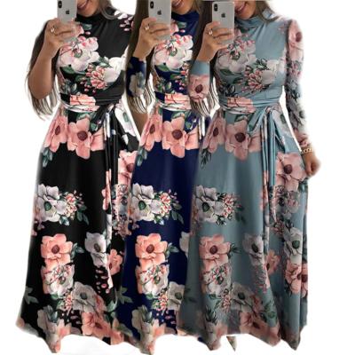 China Best Style Breathable British Bandage Hanger Autumn Dress For Fat Girls Elegant Outwear for sale