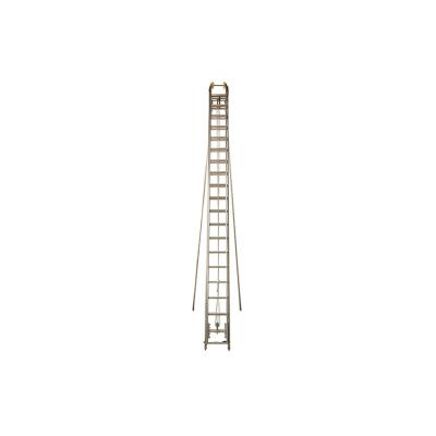 China Folding Ladders Aluminum Alloy Fire Fighting Ladder Grade Anti-corrosion Fire Resistance Ladder With Extension Steps for sale